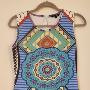 Patterned Midi